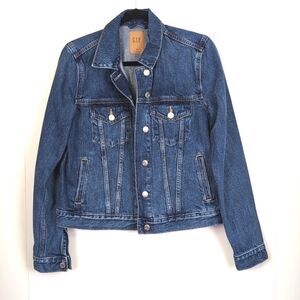 Gap Medium Wash Denim Jacket Medium